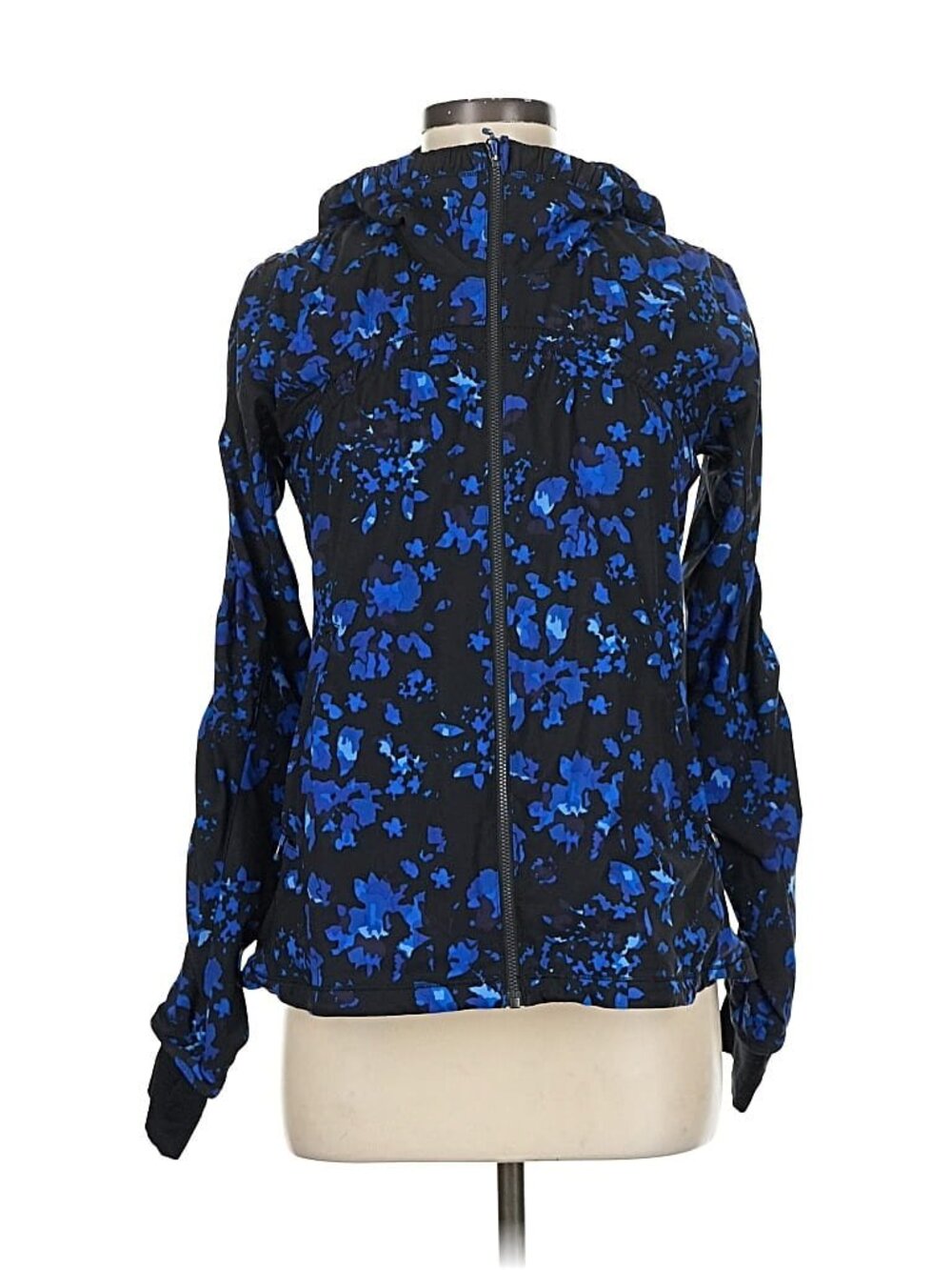 Lululemon | Gather Me Slightly Jacket Dandy Digie Porcelaine Black Blue Sapphire